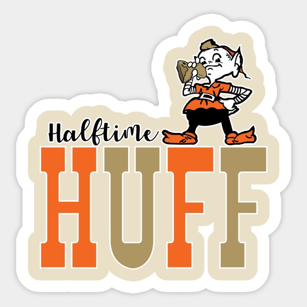 Halftime Huff! Sticker by SBSTN